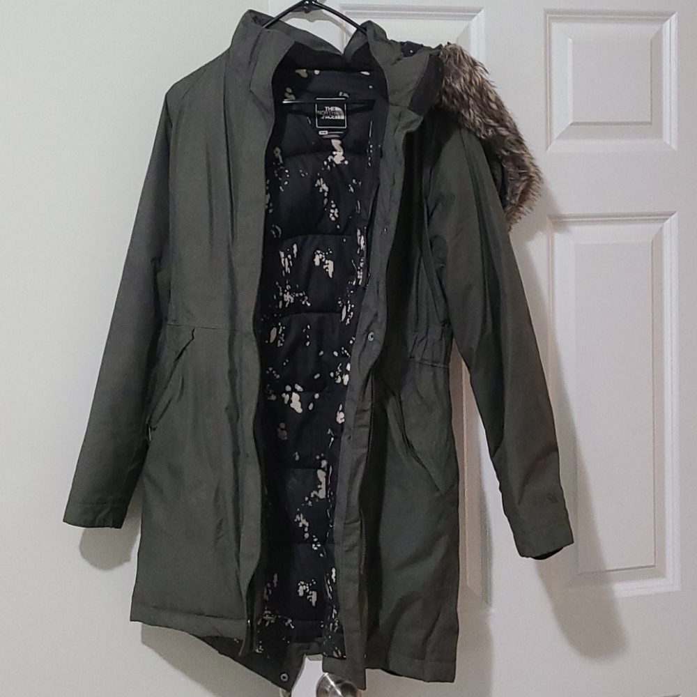 The Northface women's winter down jacket